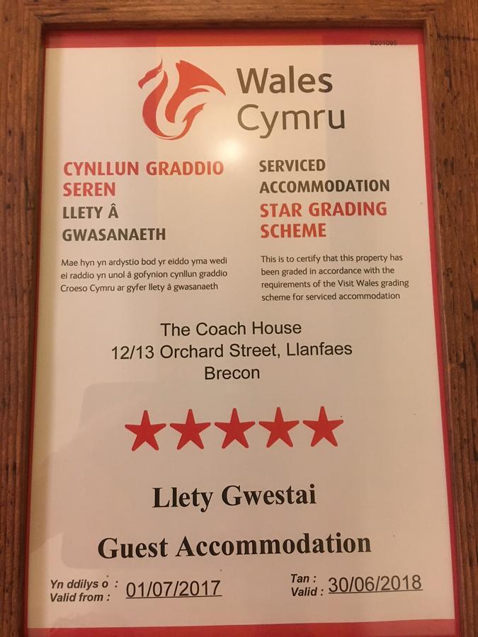 Hotel The Coach House Brecon Exterior foto